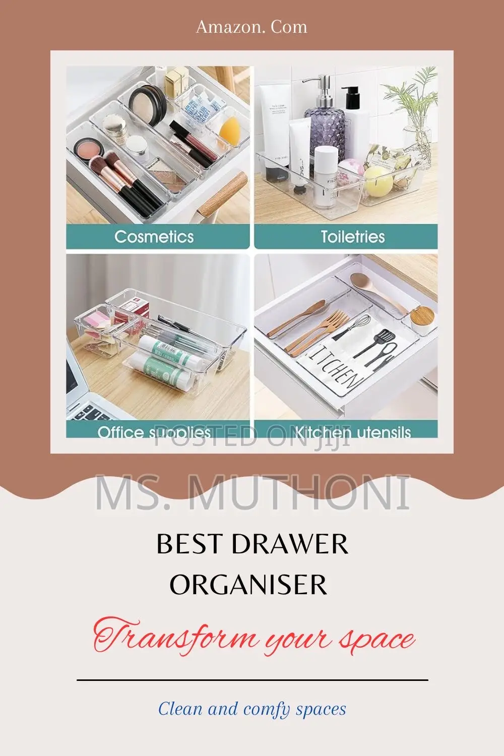 Multipurpose 25pcs Set Drawer Organizers*