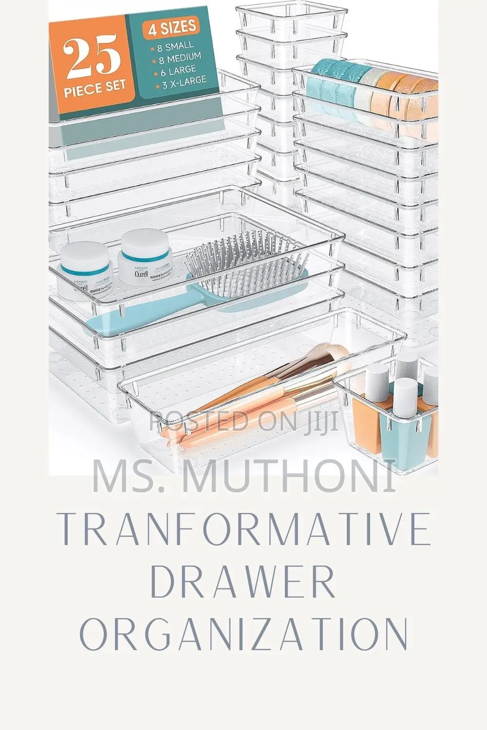 Multipurpose 25pcs Set Drawer Organizers*