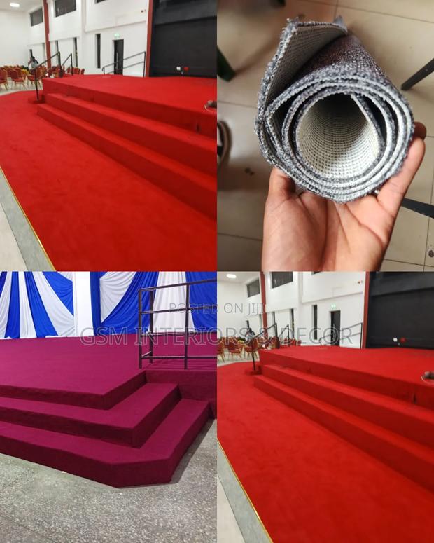 Red Carpets for Office, Boardroom, Church and Events
