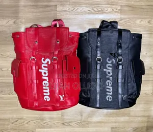 Authentic Louis Vuitton X Supreme Christopher Backpacks