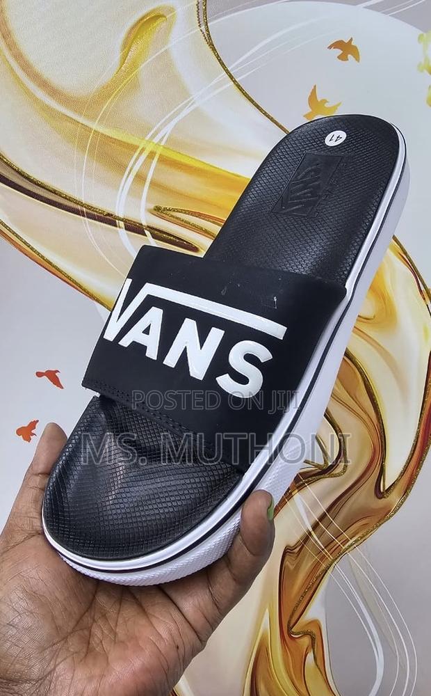 Black Vans La Costa Slide-on Sandals Size 40-45 - thumbnail 2
