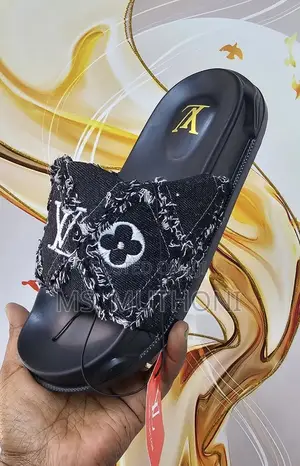 Louis Vuitton Style Medicated Slippers / Slides Size 40-45
