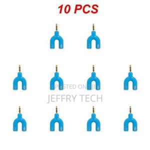 10pcs U Shape 3.5mm Jack Splitter - thumbnail 2