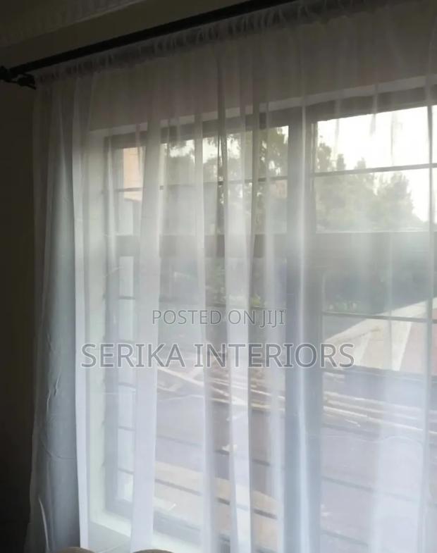 White Plain Sheers White Plain Sheers Environmental Friendly