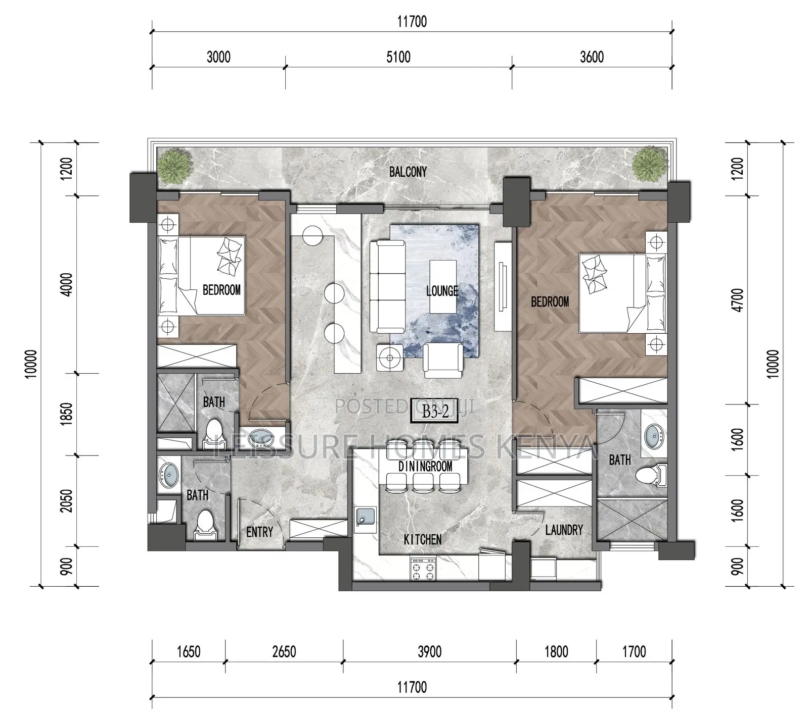 3bdrm Apartment in Westlands for sale
