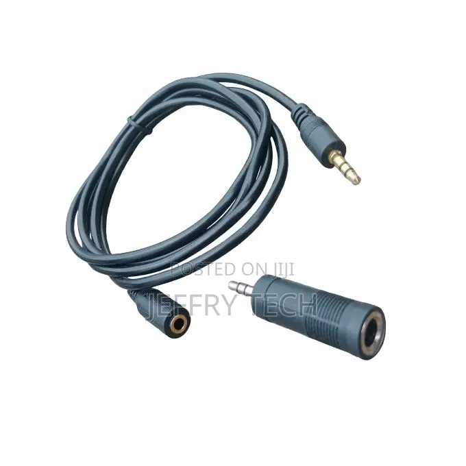 1.5m 3.5mm Male to 6.35mm Female Stereo Audio