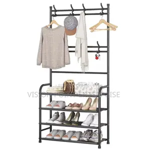 Multi-Functional Shoe and Hat Rack