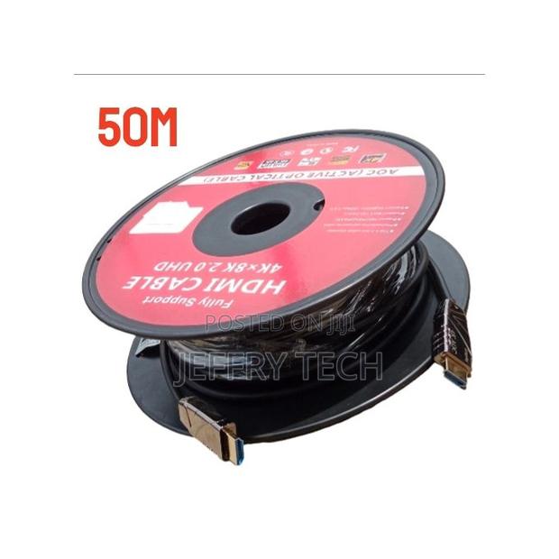 50m Hdmi to Hdmi Optical Fibre Cable 2.0b Support at 60hz
