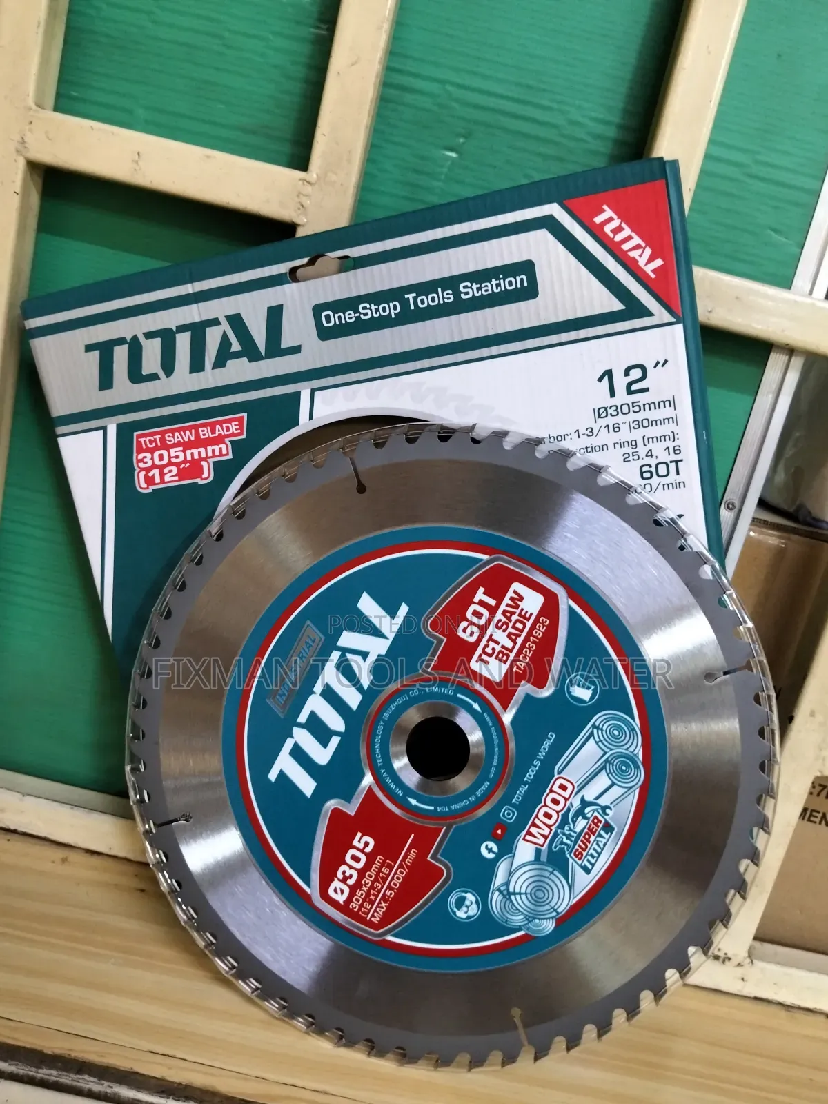 Diamond Tct Saw Blade 305mm 12 " Inches 60t Wood Cutting Disc