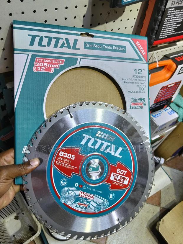 Total Circular Saw Blade 12" Inches 305mm 60t Sharp - thumbnail 3
