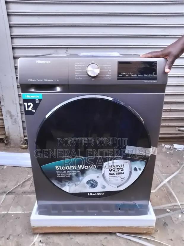 Hisense Front Load Washing Machine 12kg Wash and Spin