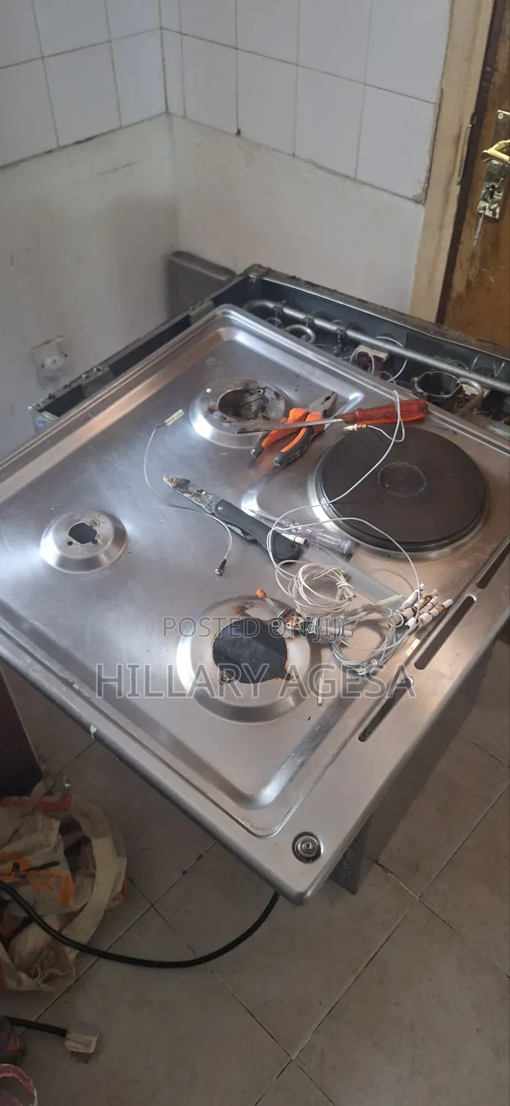Electric Gas Cooker Auto Ignition Repair and General Service