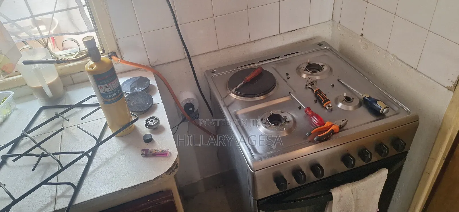 Electric Gas Cooker Auto Ignition Repair and General Service