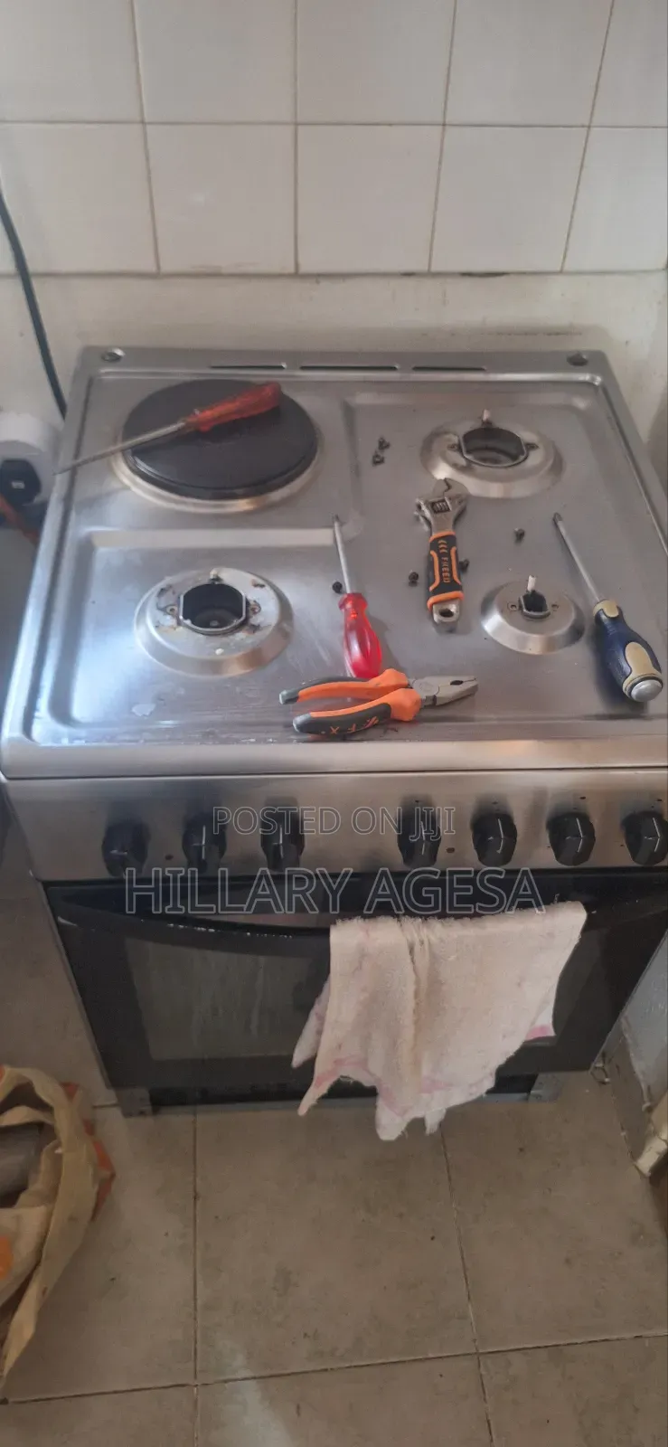 Electric Gas Cooker Auto Ignition Repair and General Service