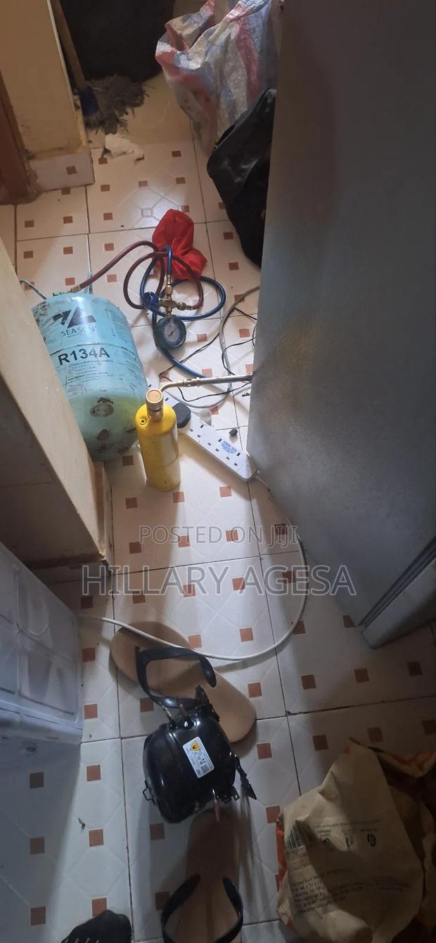 Fridge Compressor Replacement and Gas Refill - thumbnail 2