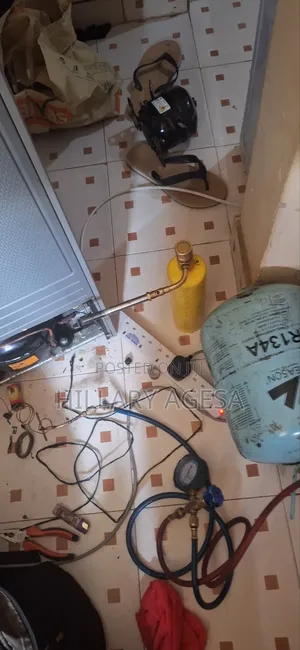 Fridge Compressor Replacement and Gas Refill