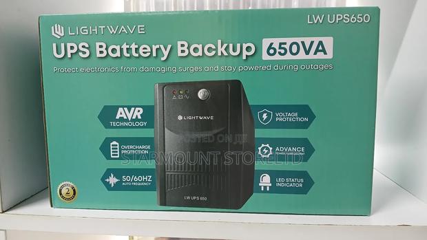 Ups Battery Backup 650va - thumbnail 2