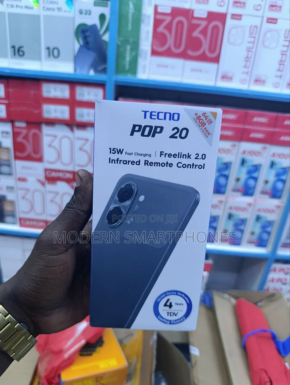 New Mobile Phone 64 GB Black