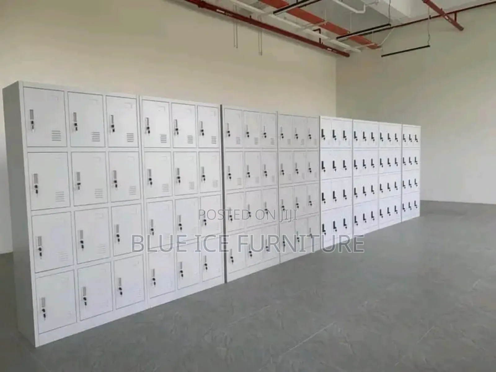 12 Door Lockable Cabinet