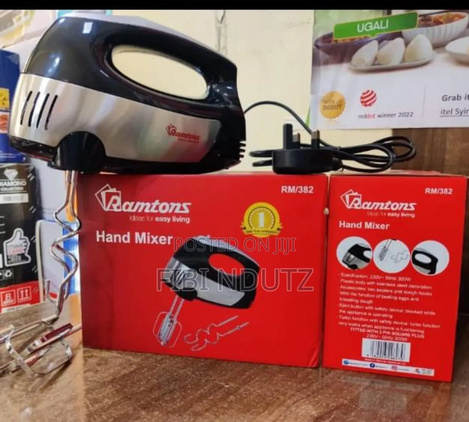 Ramtons Hand Mixer /Rm382 Hand Mixer