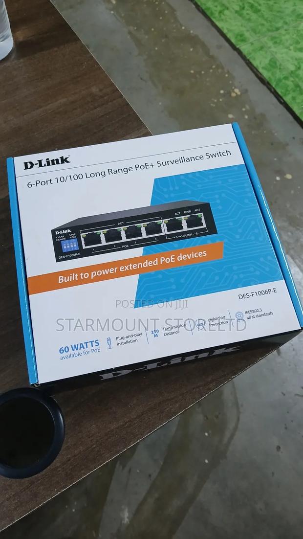 D-Link Switch Des-F1006p-E - thumbnail 2