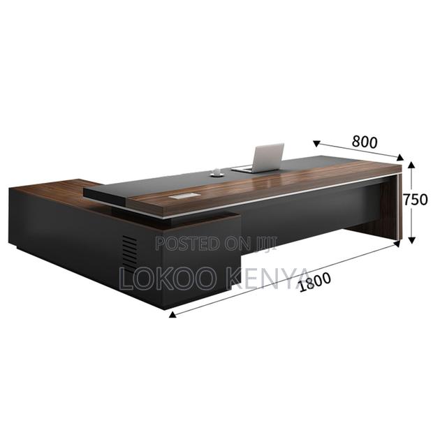 Office Desk; 2 M L Shape Ceo's Executive Work Desk - thumbnail 12