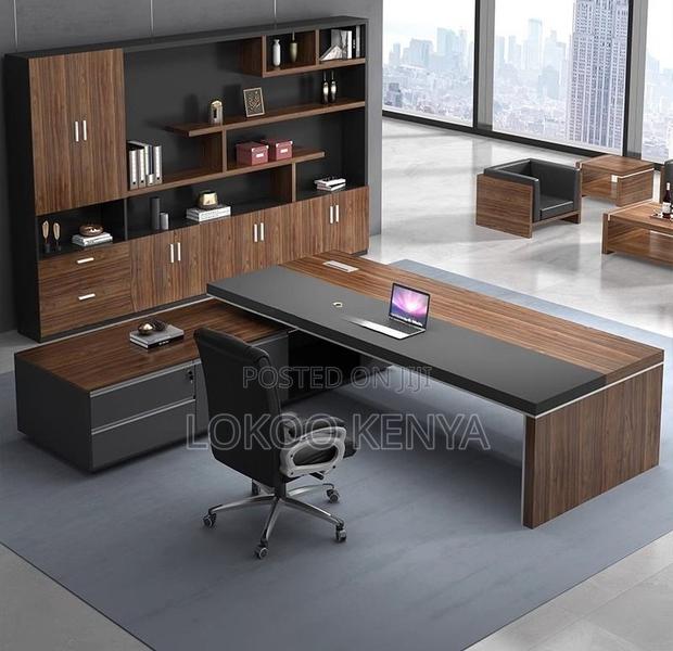 Office Desk; 2 M L Shape Ceo's Executive Work Desk - thumbnail 10