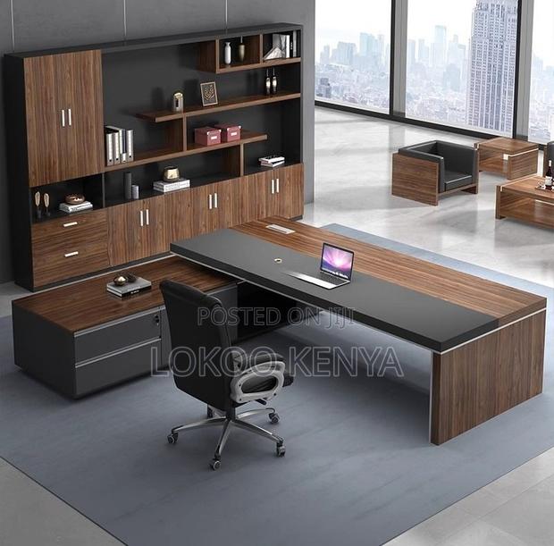 Office Desk; 2 M L Shape Ceo's Executive Work Desk - thumbnail 11