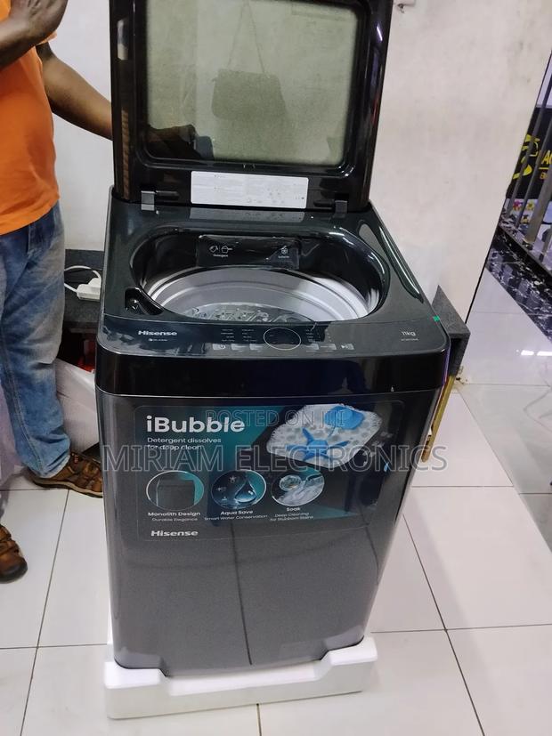 Hisense Wt3k1123ub 11kg Top Load Washing Machine - thumbnail 2