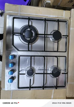 Bolesi Table Top Cooker 4gas Burner With 1 Wok Burner