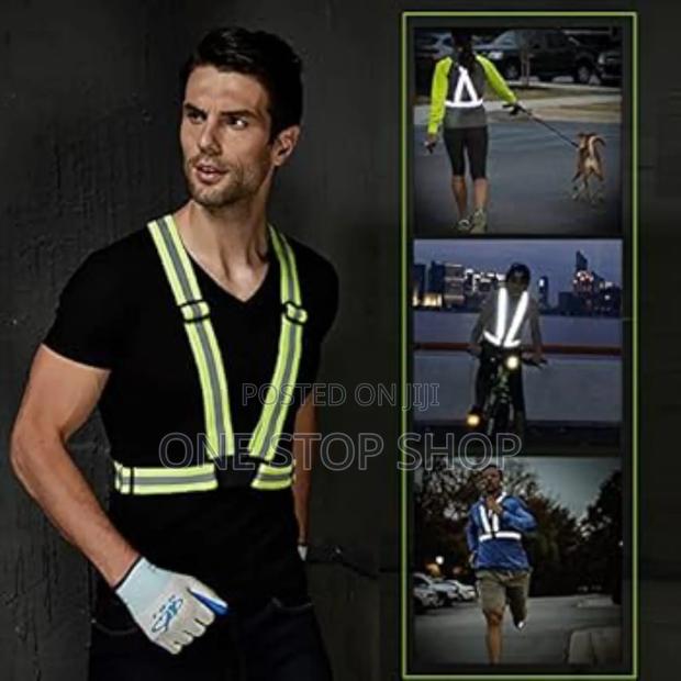 2pc Reflectors Oanger Reflective Safe Cross Belt - main view