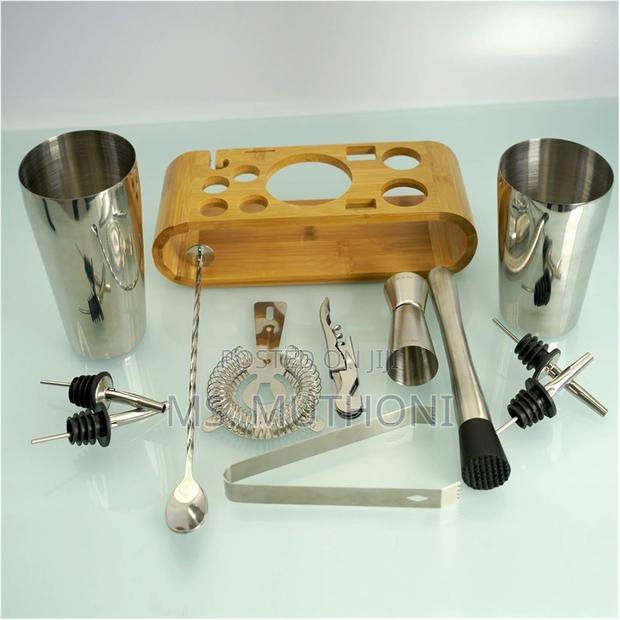 Bartender Kit 12 Piece Set Cocktail Shaker (* Tin on Tin ) - thumbnail 2