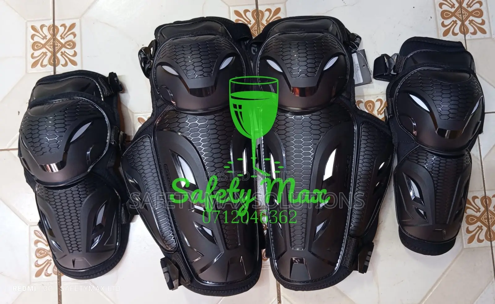 Motorcycle Knee and Elbow Guard/High Quality Knee/360 Degree