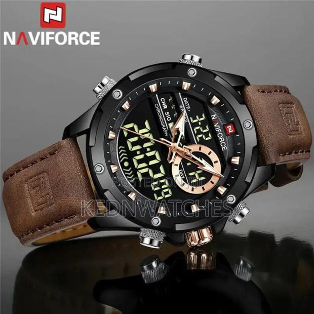 Naviforce Original Men’S Watch – Sporty Functional Timepiece