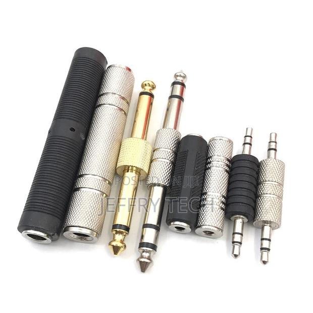 6.5mm 6.35mm 3.5mm Audio Stereo Jack Male Female Connector Converter