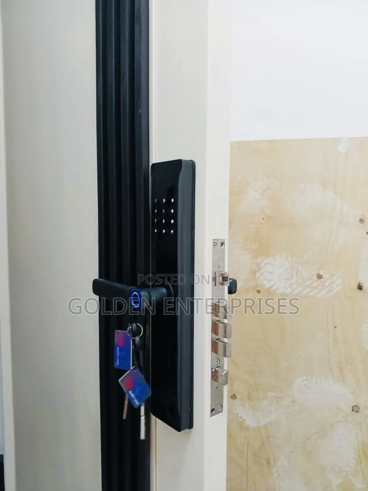 Smart Intelligent Door Lock, 5 Ways Unlock for Airbnb, Homes, Offices