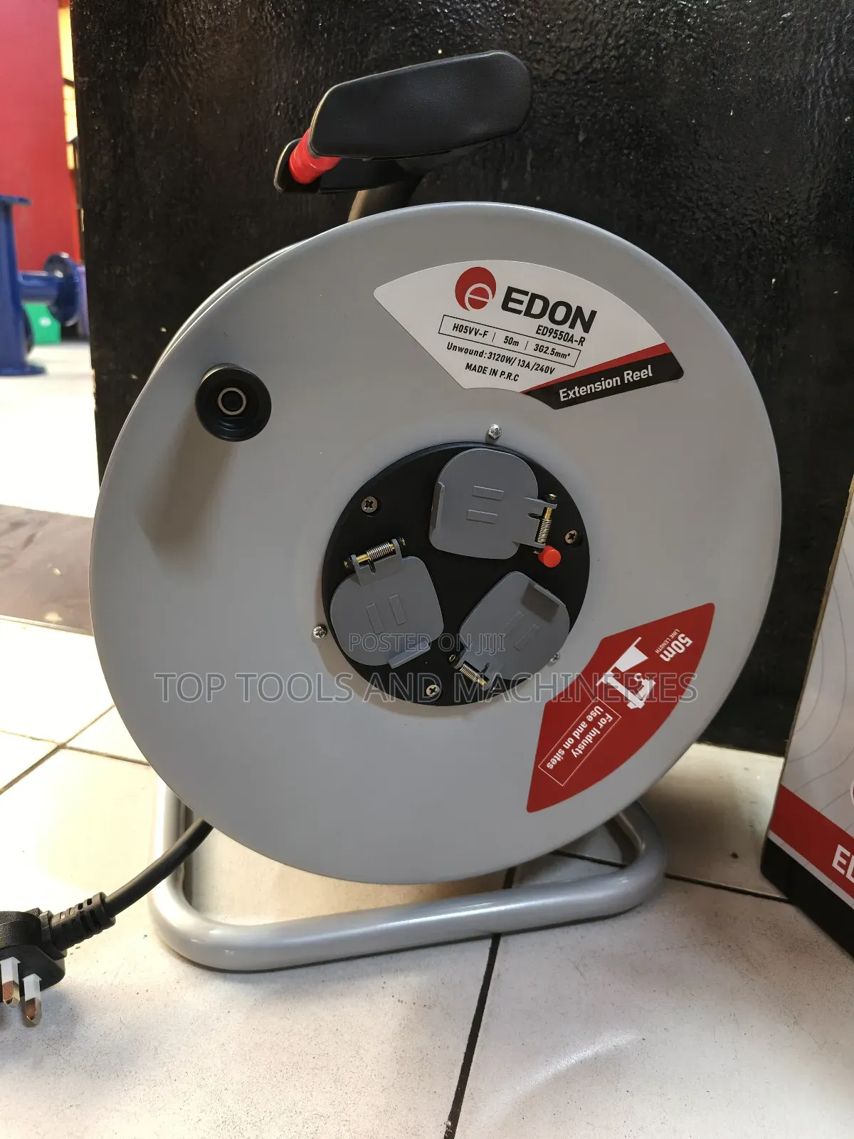Edon Pro 2.5mm 50 Meters Extension Reel With Overheat Protector