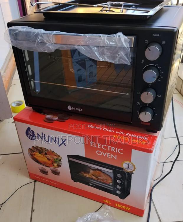 Nunix 20l Electric Oven – Large Capacity Baking Grilling Oven - main view