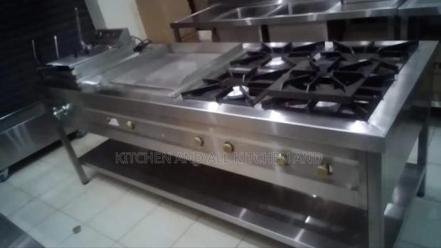 Commercial Combined Cooker Stainless Steel
