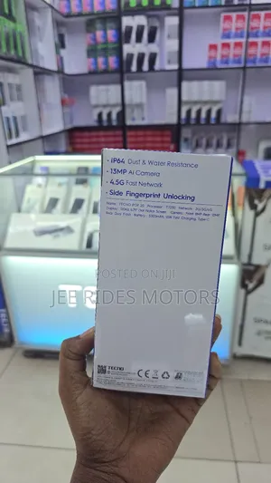 New Tecno Pop 10C 128 GB Gray