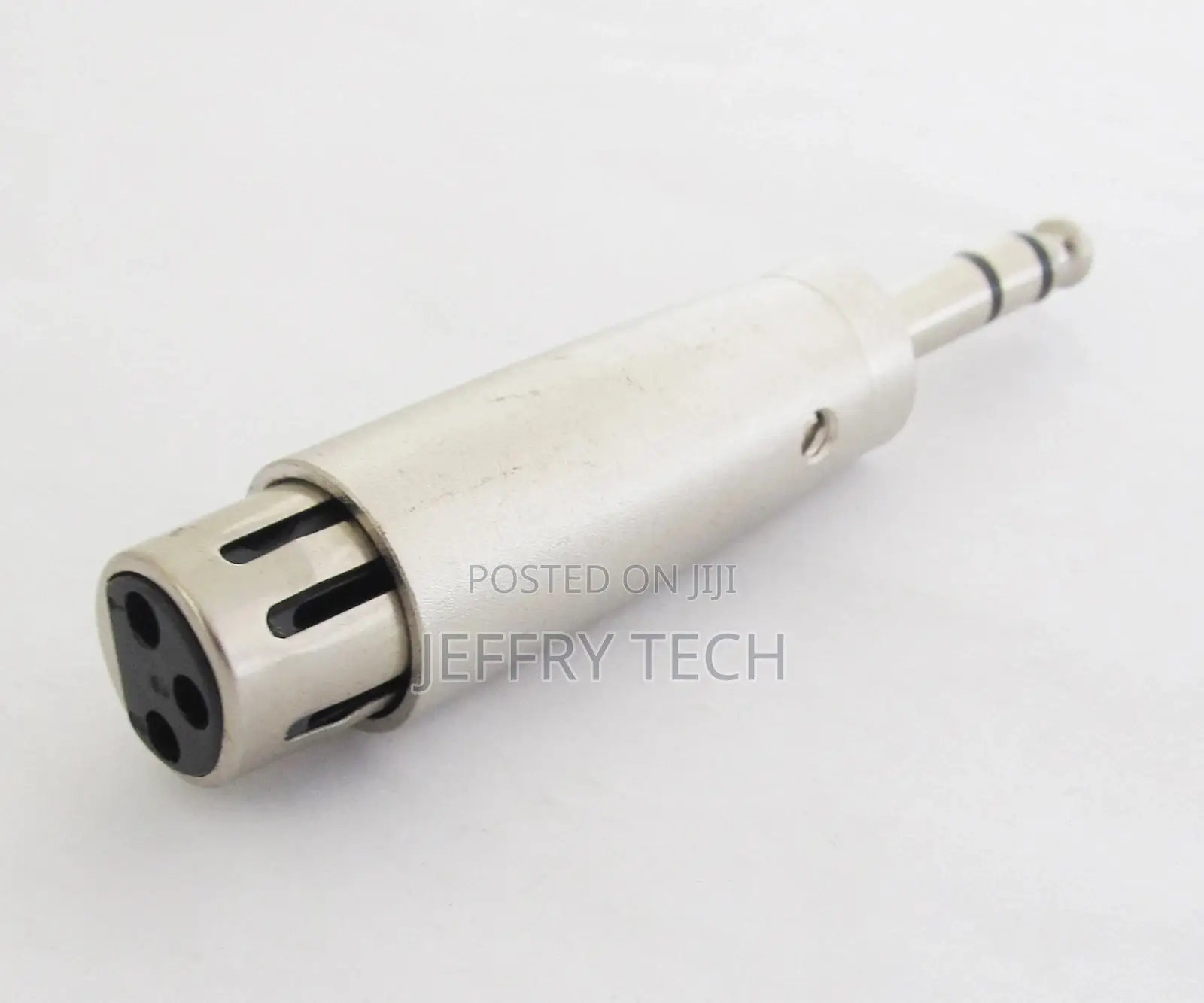 XLR 3 Pin Female Jack to 1/4" 6.35mm Stereo Male Audio Adapter Connect