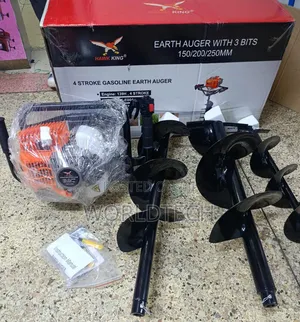 4 Stroke Earth Auger High Quality/ Earth Auger With 3 Working Bits