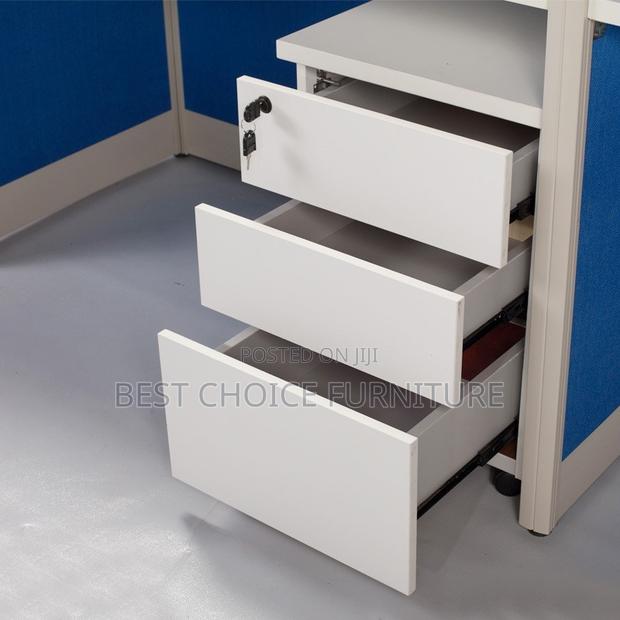 Office Workstations; Modern 2-User Multi-Coloured Office Workstation - thumbnail 5