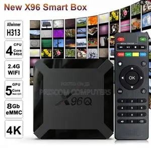 X96q Android Tv Box - Quad Core, Smart Tv Android Tv Box