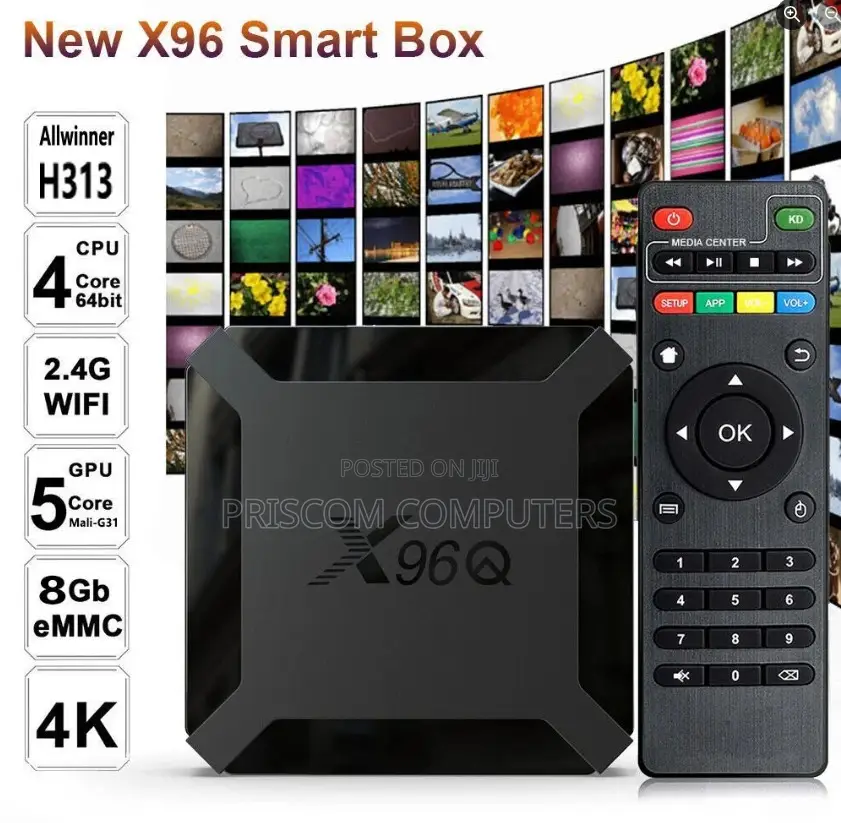 X96q Android Tv Box - Quad Core, Smart Tv Android Tv Box