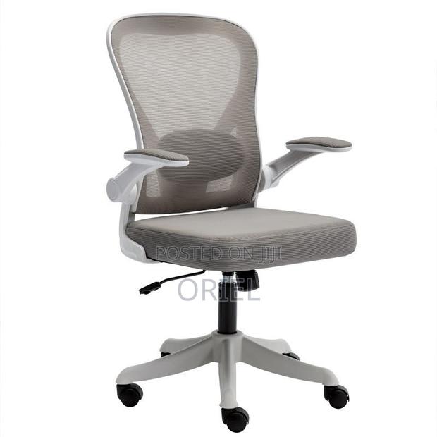 Office Chair : Gray Mesh Office Chair - thumbnail 7