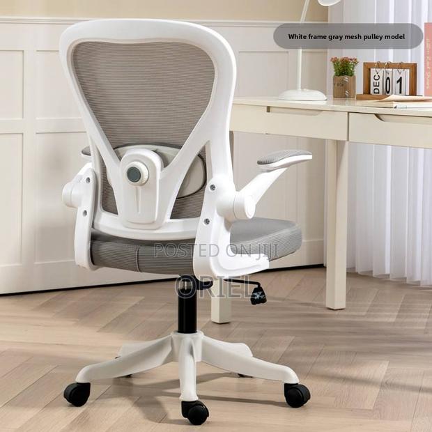 Office Chair : Gray Mesh Office Chair - thumbnail 8