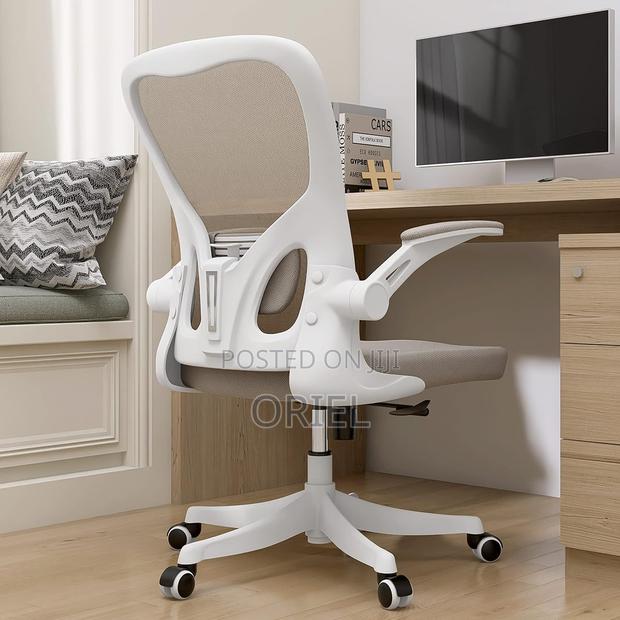 Office Chair : Gray Mesh Office Chair - thumbnail 12