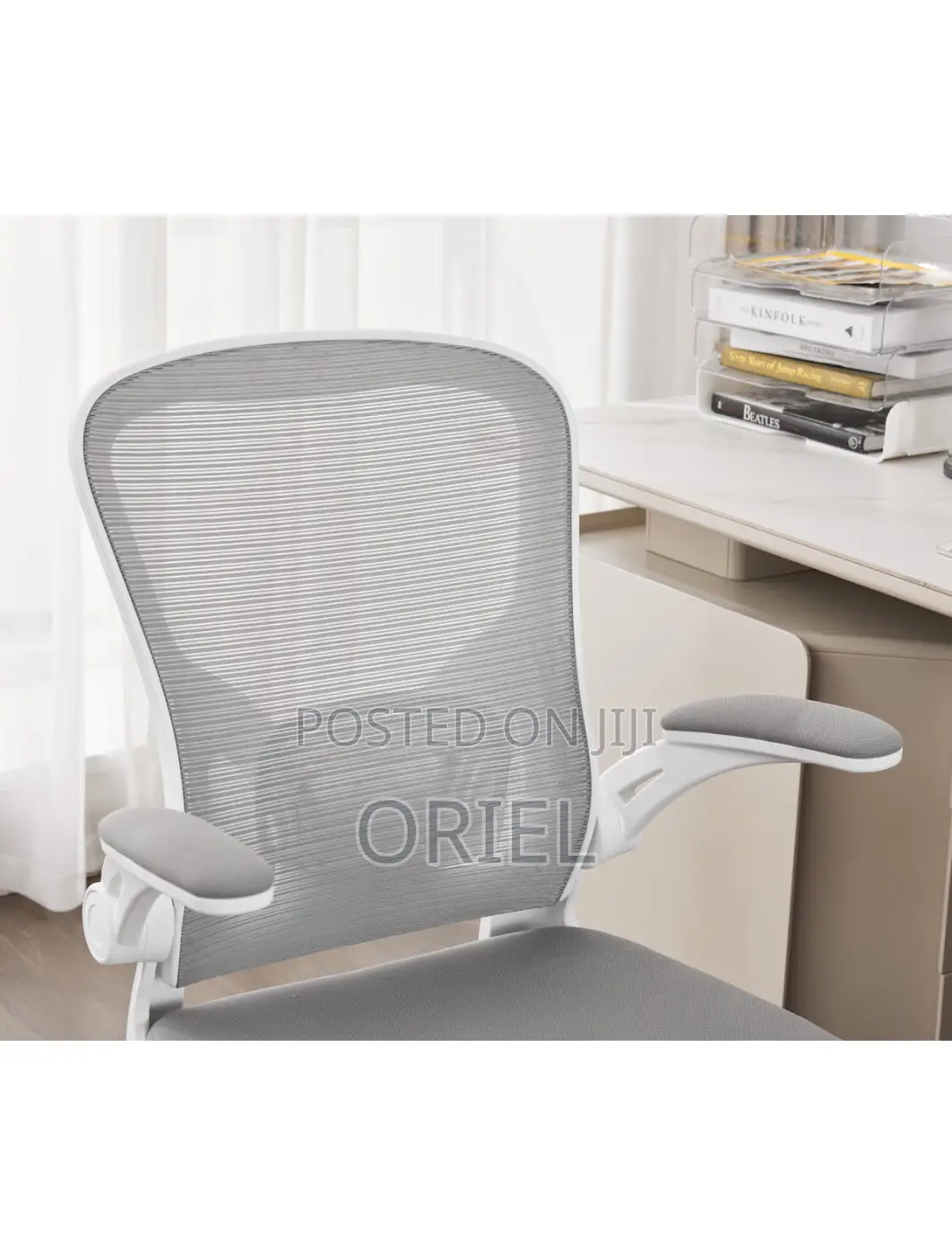 Office Chair : Gray Mesh Office Chair