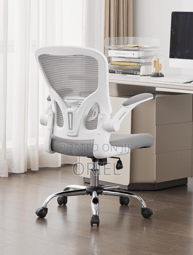 Office Chair : Gray Mesh Office Chair - thumbnail 16